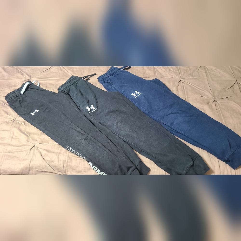 Under Armour Jogger Sweatpants Lot Youth Medium